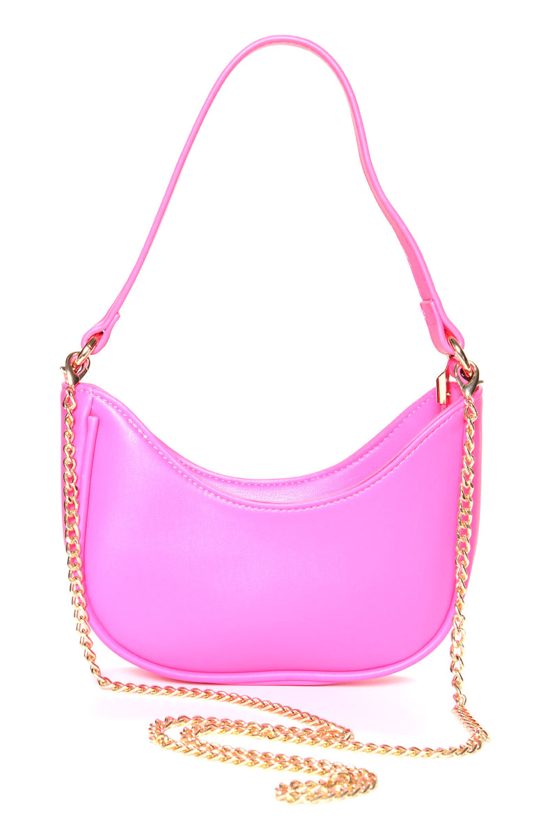 Effortlessly Cute Shoulder Bag - Neon Pink | Fashion Nova, Handbags ...