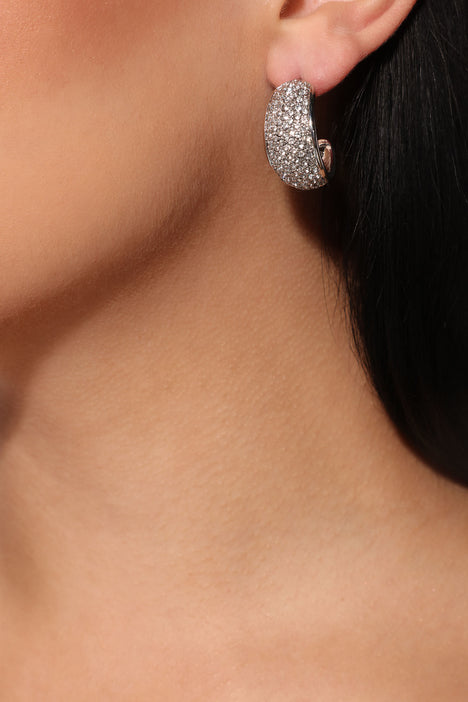 Date Night Earrings Silver Fashion Nova Jewelry Fashion Nova