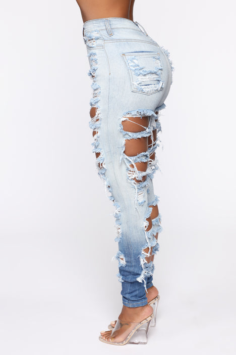 Cheap Thriller High Rise Jeans Blue Fashion Nova Jeans