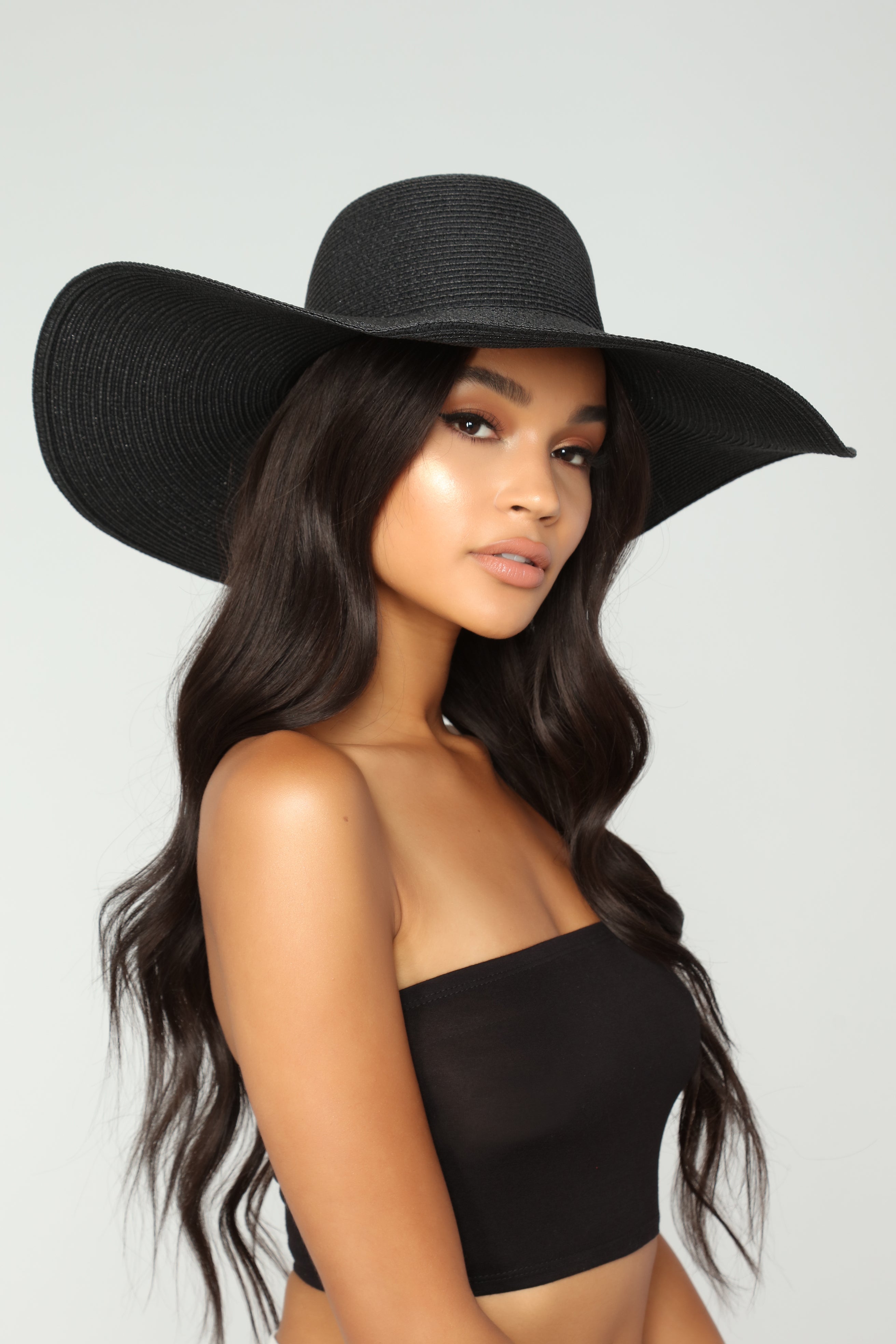 Black fashion hat new arrivals