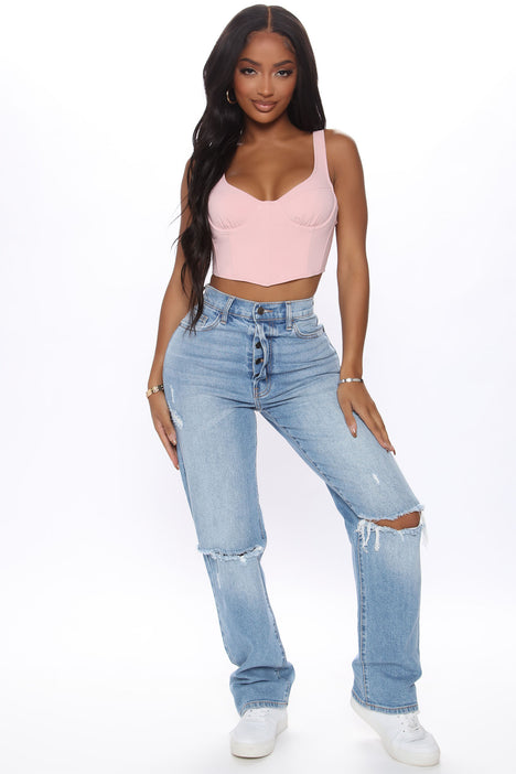 Fashion nova straight leg 2025 jeans