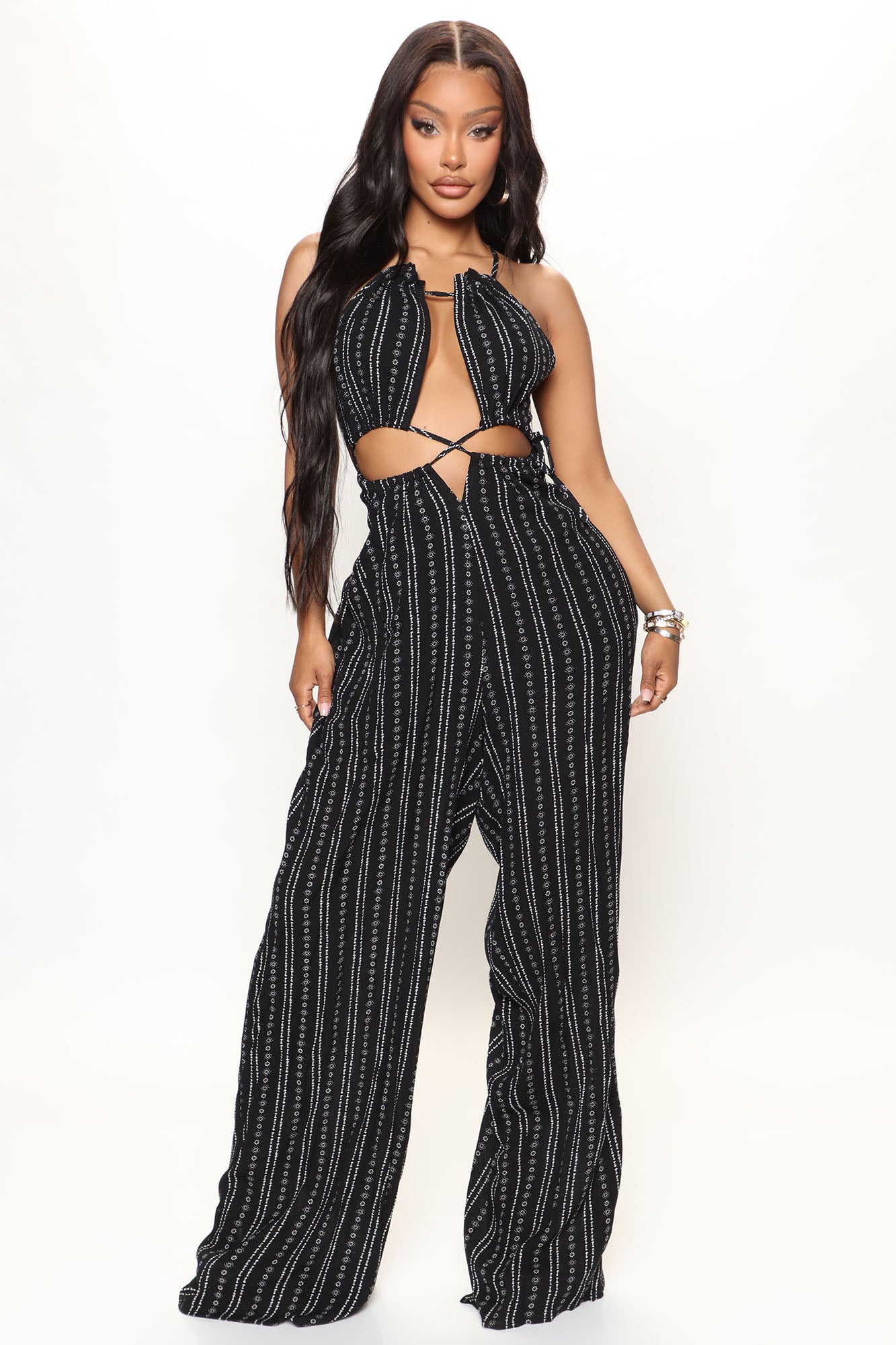 Francesca Floral Jumpsuit Black Fashion Nova Jumpsuits