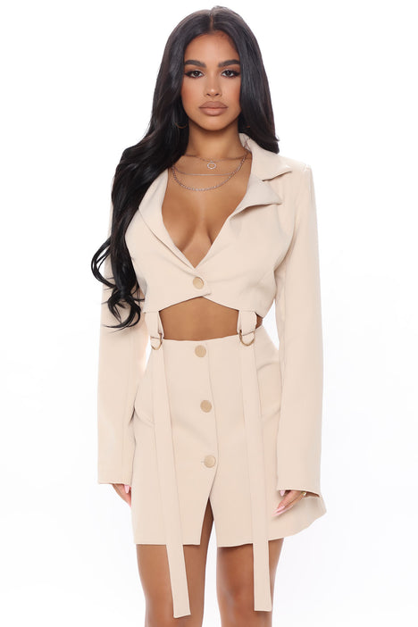 Jacket dress fashion nova clearance