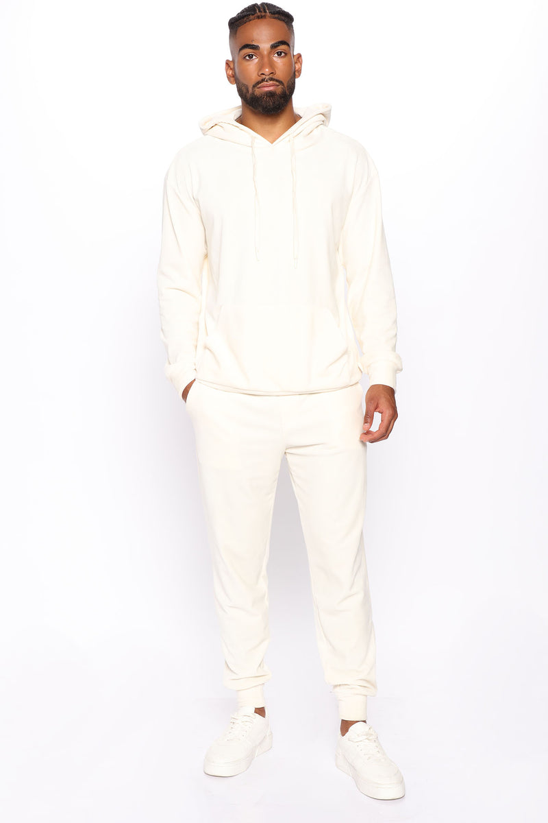 Mason Velour Jogger - Off White | Fashion Nova, Mens Pants | Fashion Nova