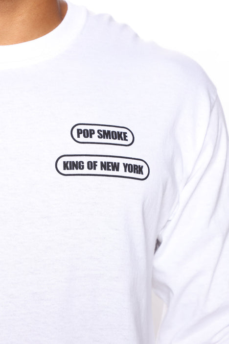 Pop Smoke T Shirt - Black, Fashion Nova, Screens Tops and Bottoms