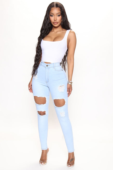 Needing something best sale jeans fashion nova