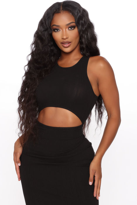 Dress black on sale top