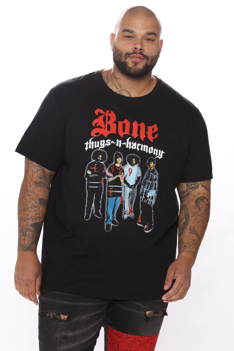 Bone Thugs N Harmony Short Sleeve Tee - Black | Fashion Nova, Mens ...