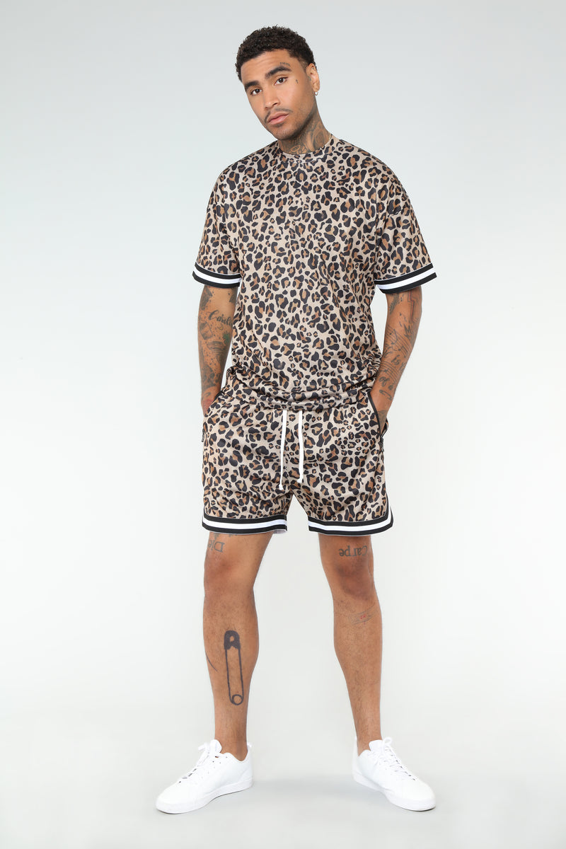 Butler Short Sleeve Tee - Leopard | Fashion Nova, Mens Tees & Tanks ...