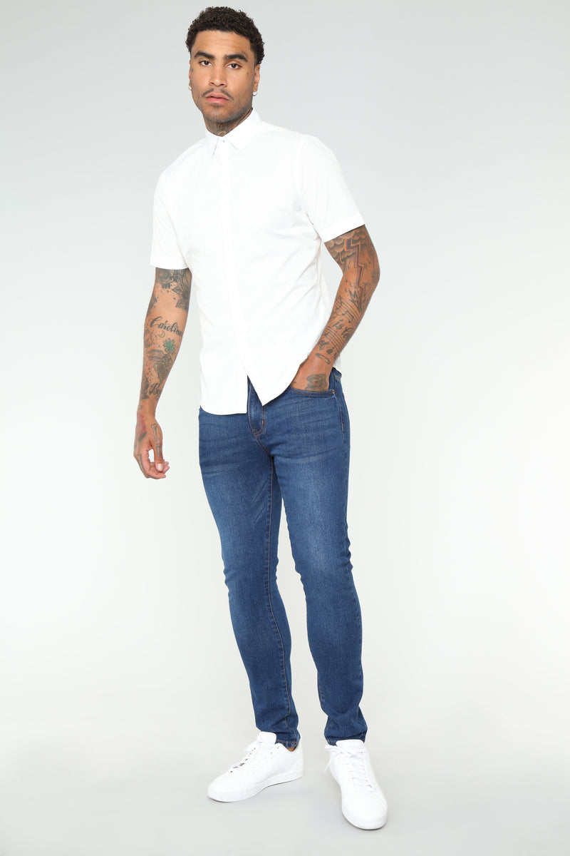 Cornell Slim Jeans - Dark Wash | Fashion Nova, Mens Jeans | Fashion Nova