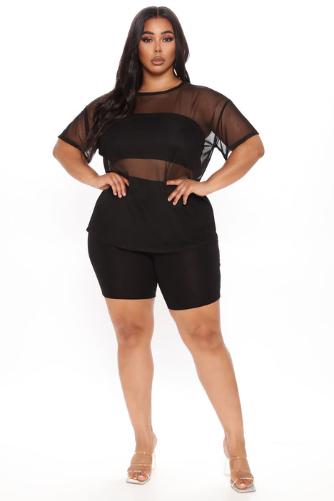 Cute biker short sets store