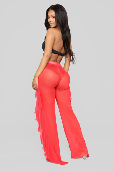 Red cover 2025 up pants