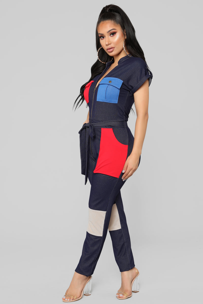 The Misunderstood Artist Jumpsuit - Blue | Fashion Nova, Jumpsuits