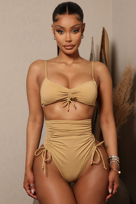 High waisted 2 outlet pc bathing suits