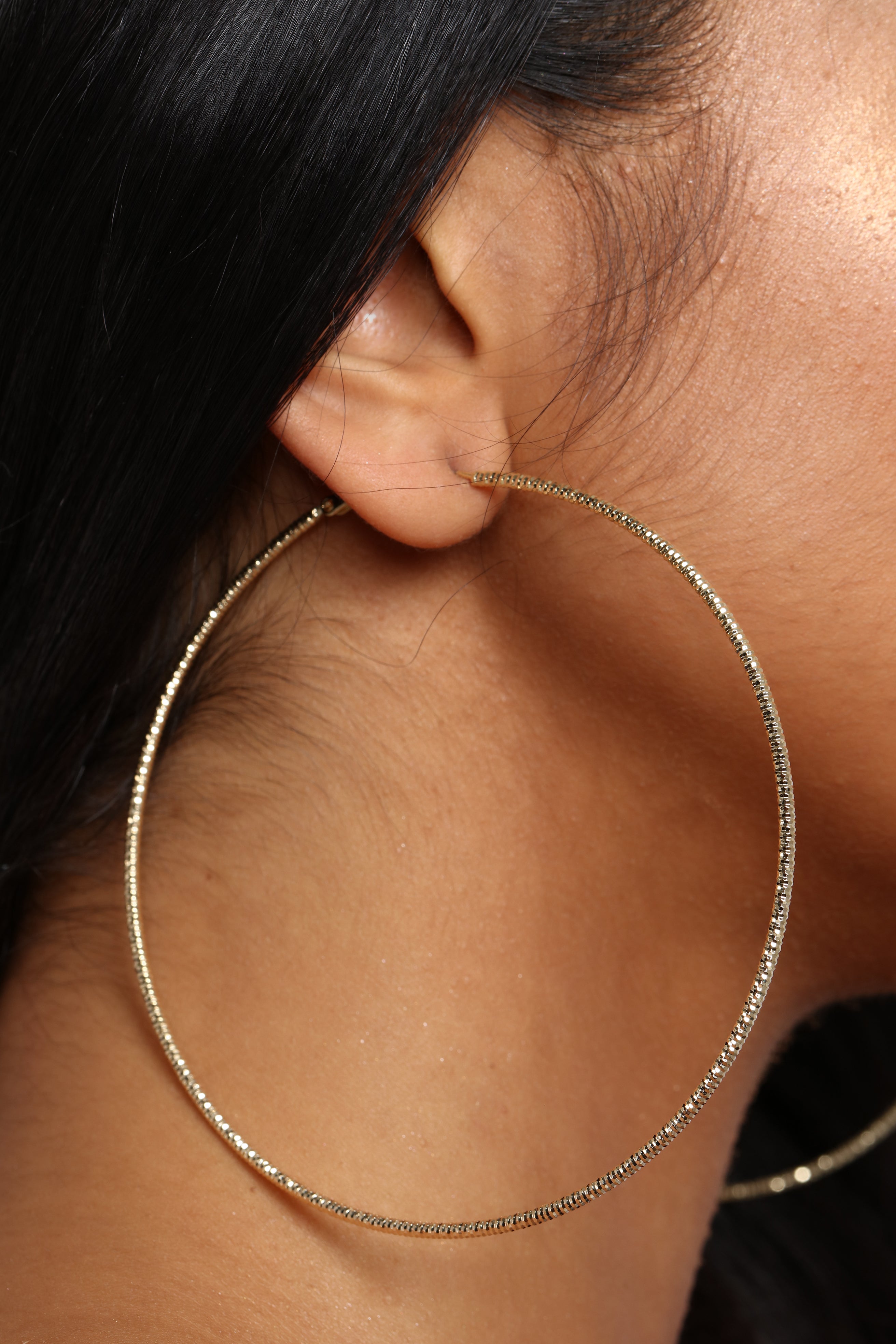 Like A Hoola Hoop Earrings Gold Fashion Nova Jewelry
