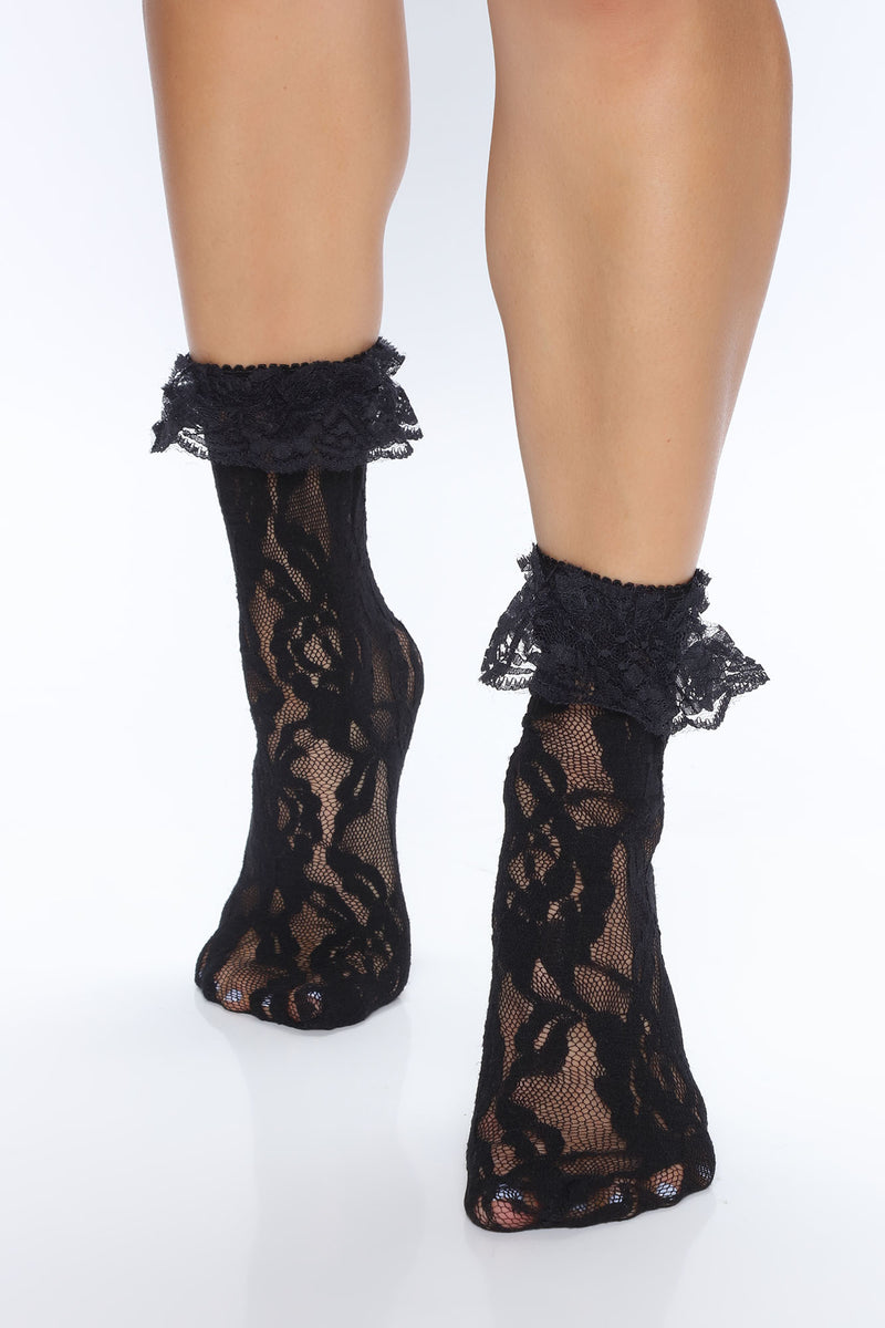 Little Cutie Socks - Black | Fashion Nova, Accessories | Fashion Nova