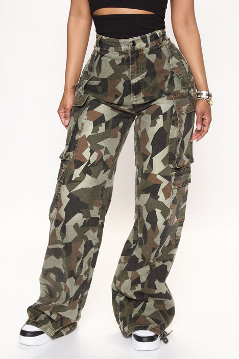 Out Of Sight Cargo Pant 32 Camouflage Fashion Nova Pants