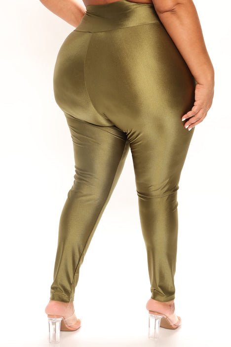 Brianne High Rise Leggings Olive