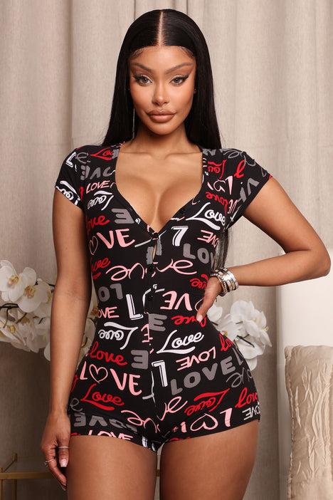 Fashion nova best sale sleep romper