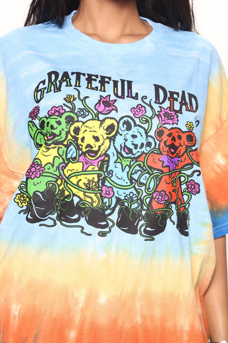 tie dye grateful dead shirt