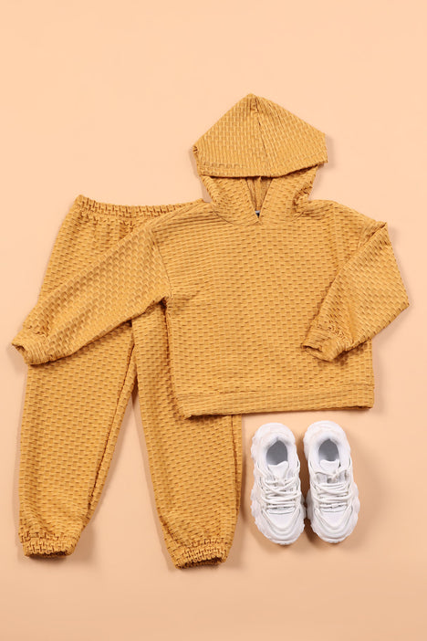 Honeycomb shop jogger set