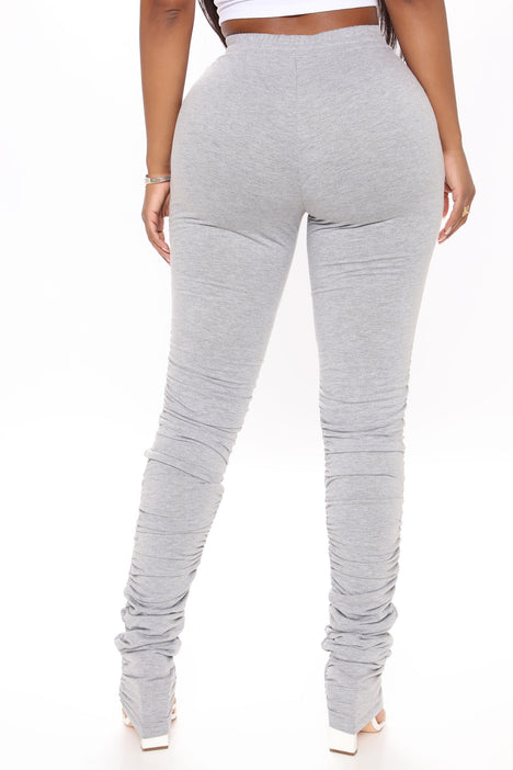 Stacked joggers best sale fashion nova