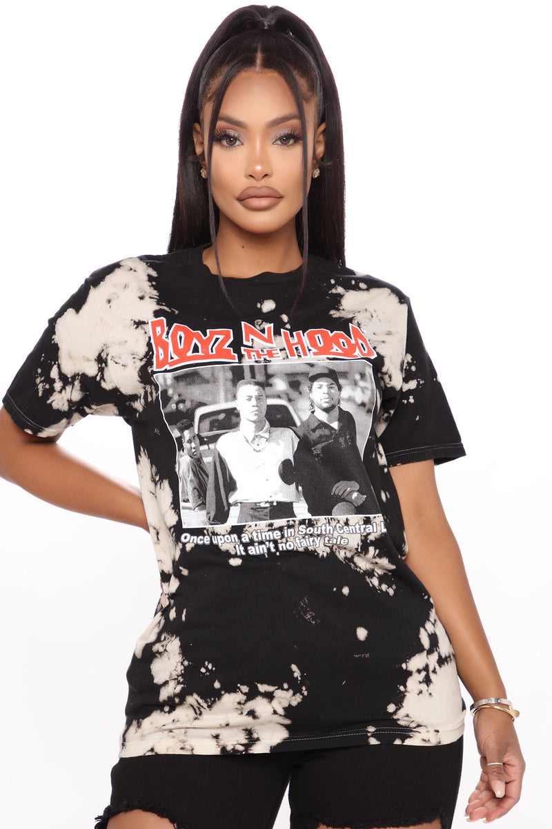 Boyz N The Hood Washed Tee - Black/combo | Fashion Nova, Screens Tops ...