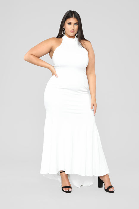 The Royal Debut Dress Off White