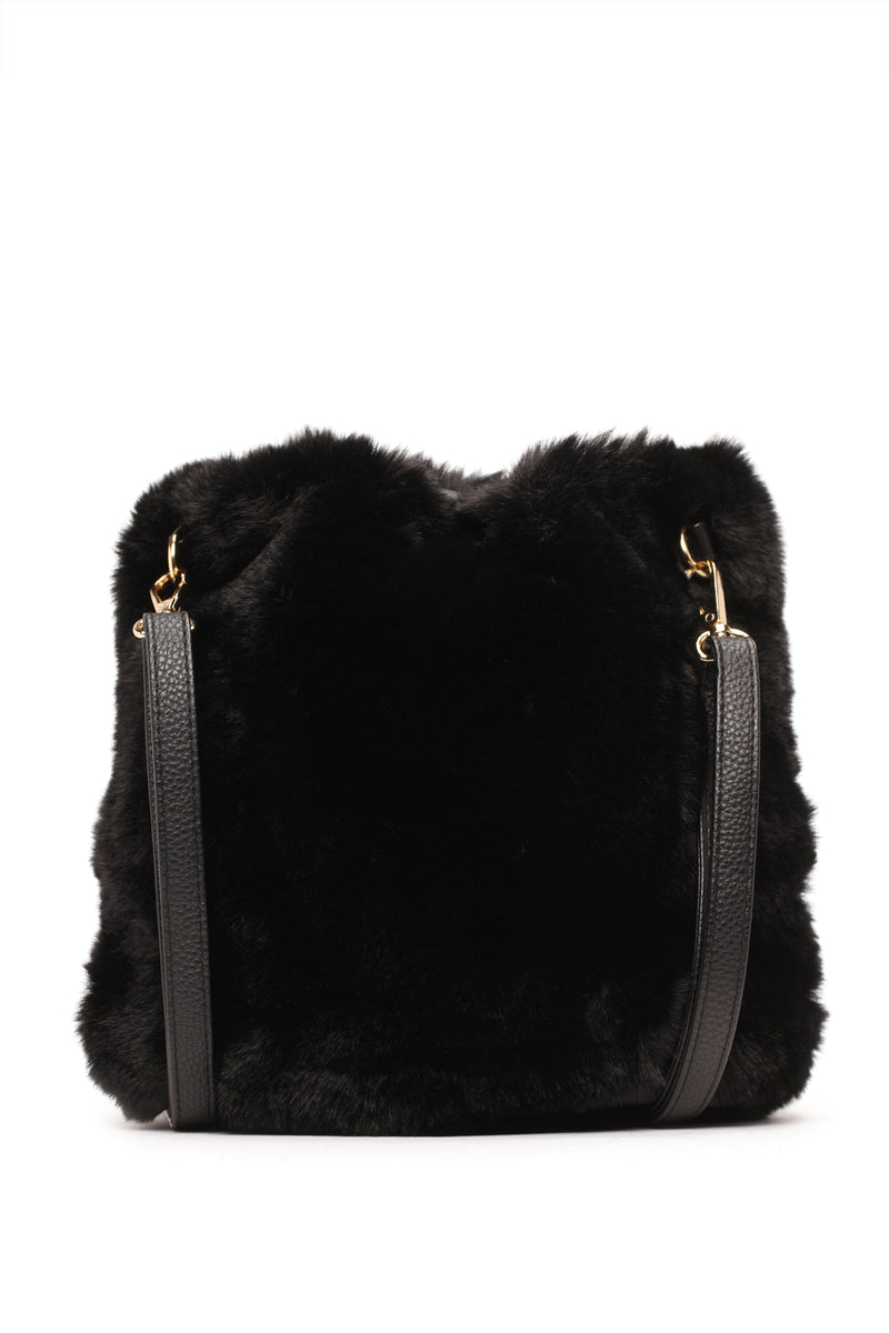 Fur The Return Backpack - Black | Fashion Nova, Handbags | Fashion Nova