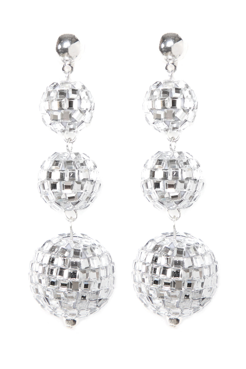 Disco Daydreaming Earrings - Silver | Fashion Nova, Jewelry | Fashion Nova