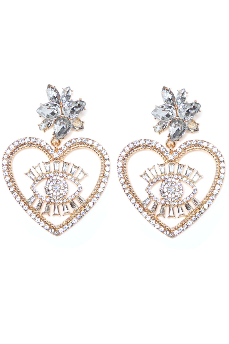 On A Higher Vibration Earrings Gold Fashion Nova, Jewelry Fashion