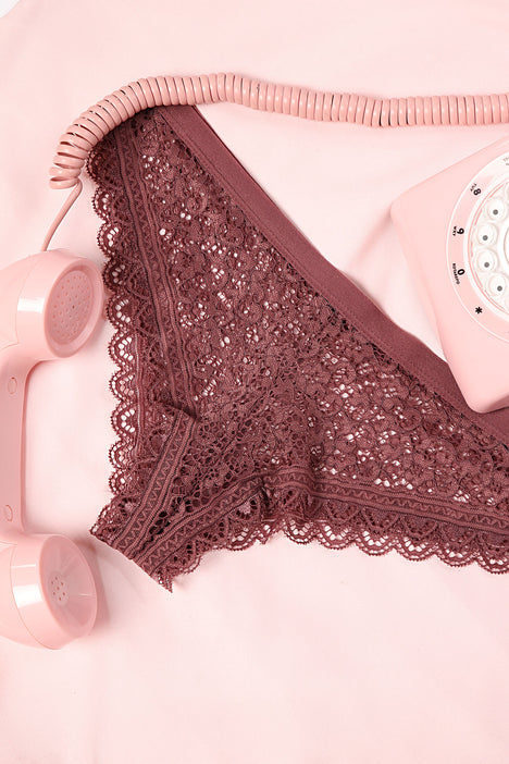 Dreamy Days Lace Cheeky Panty - Pink