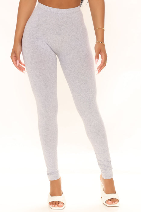 Grey fashion nova best sale leggings