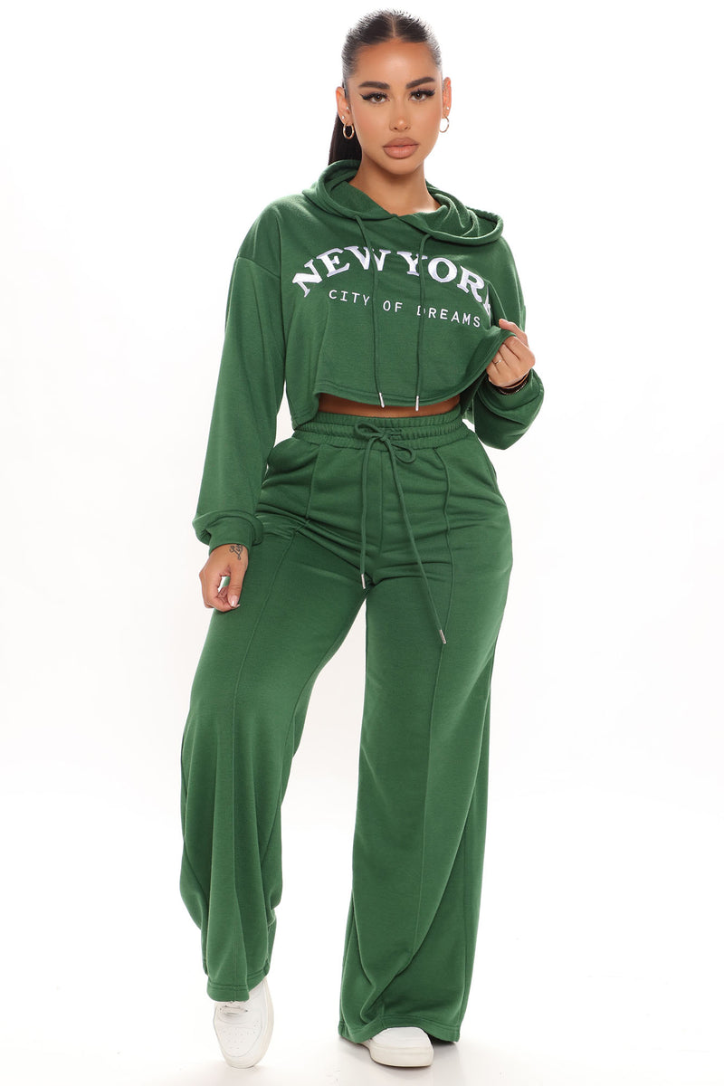 Having It My Way Pant Set - Hunter | Fashion Nova, Matching Sets ...
