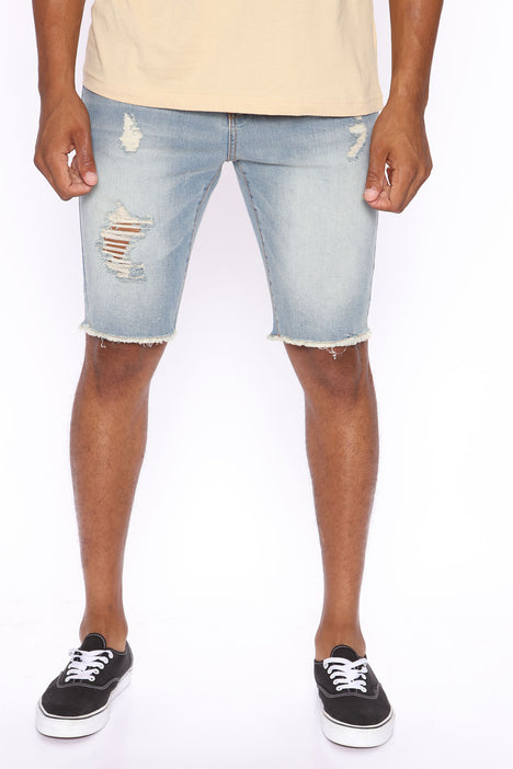 Ripped jean shorts fashion nova top