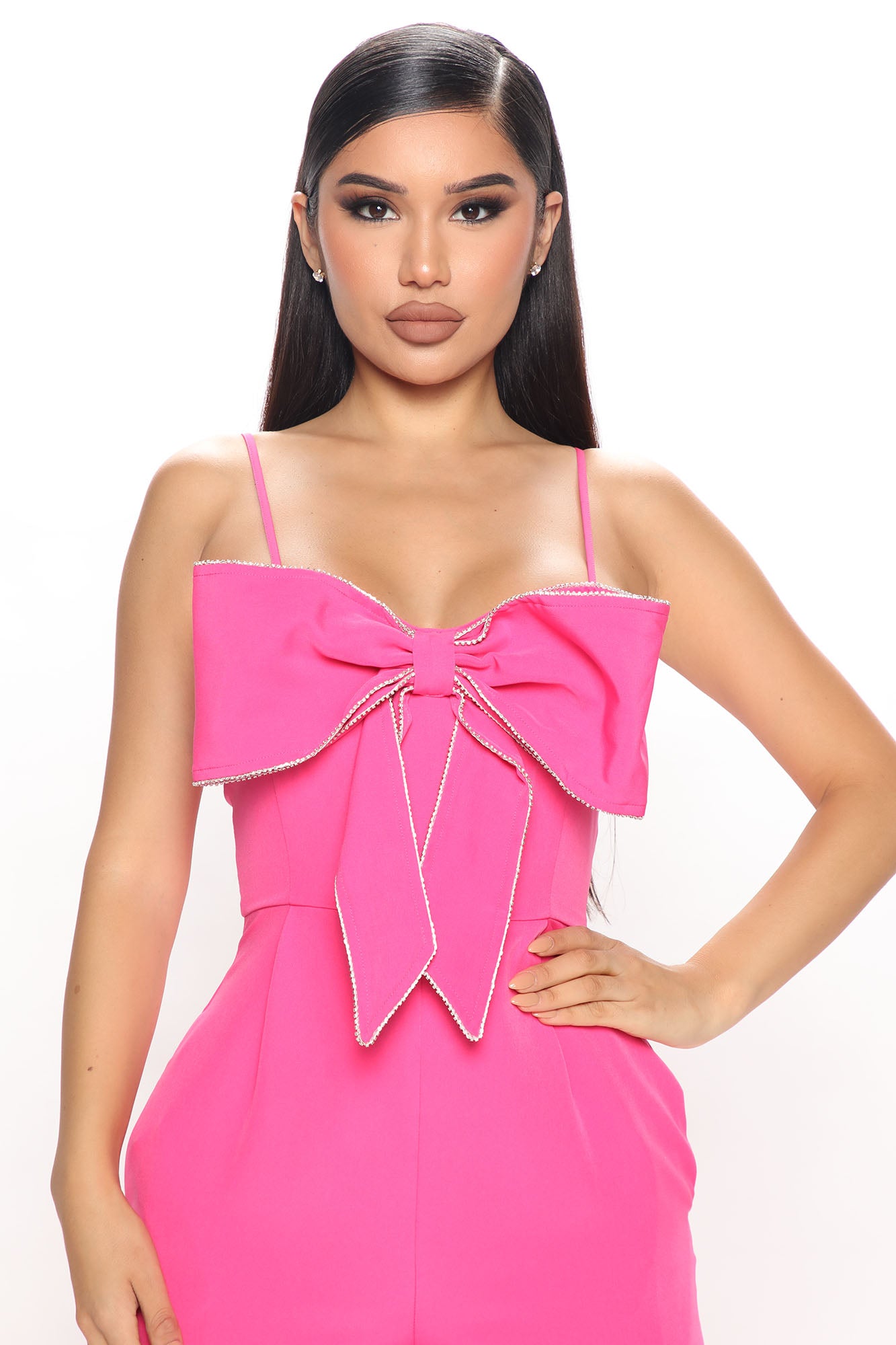 Bow down jumpsuit new arrivals