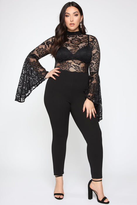 Fame monster on sale lace jumpsuit