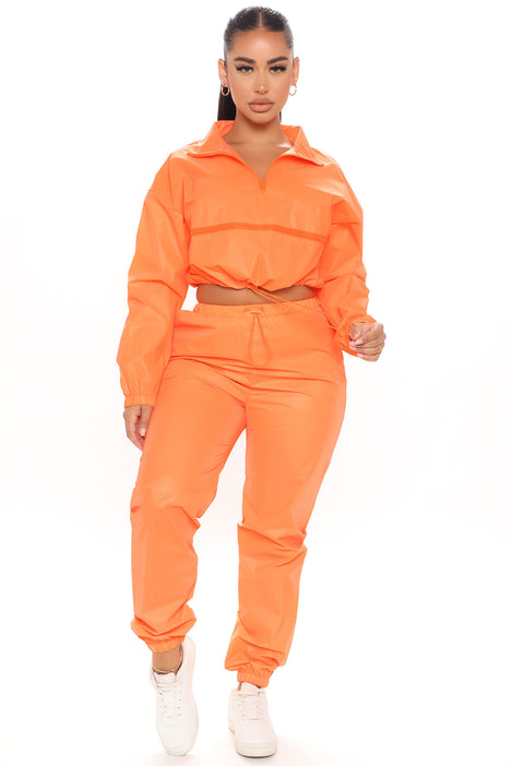 Leisure Day Jogger Set - Orange  Fashion Nova, Matching Sets
