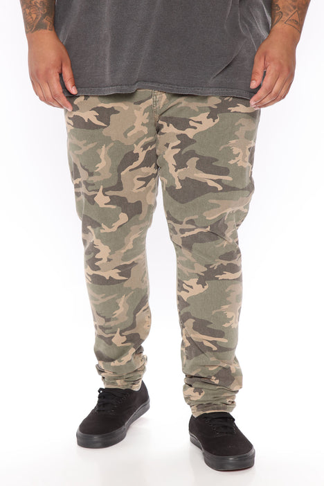 Jeans camouflage homme sales