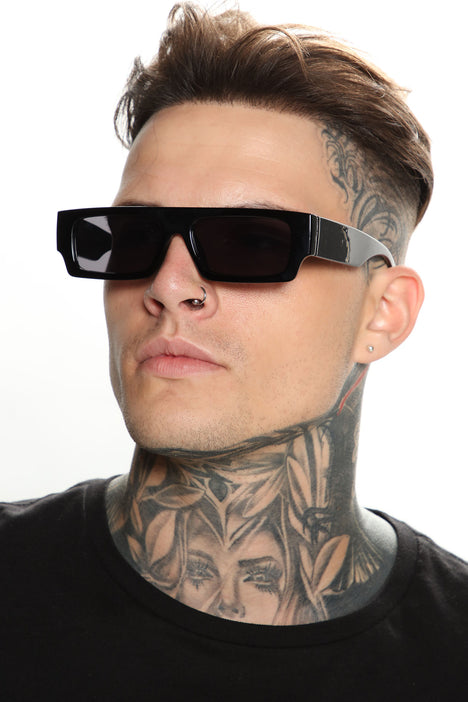 Lean With It Sunglasses Black