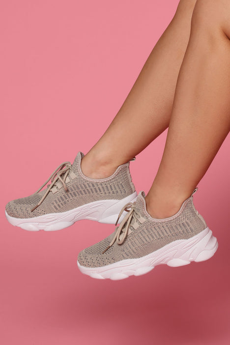 Karla Knit Sneakers Grey