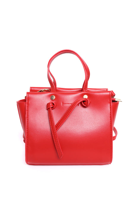 Handbag ZARA - dark red - lubive.com