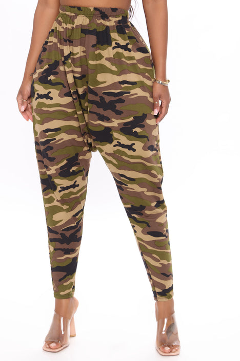 Drop It Hot Camo Super Slouchy Pants Camouflage Fashion Nova