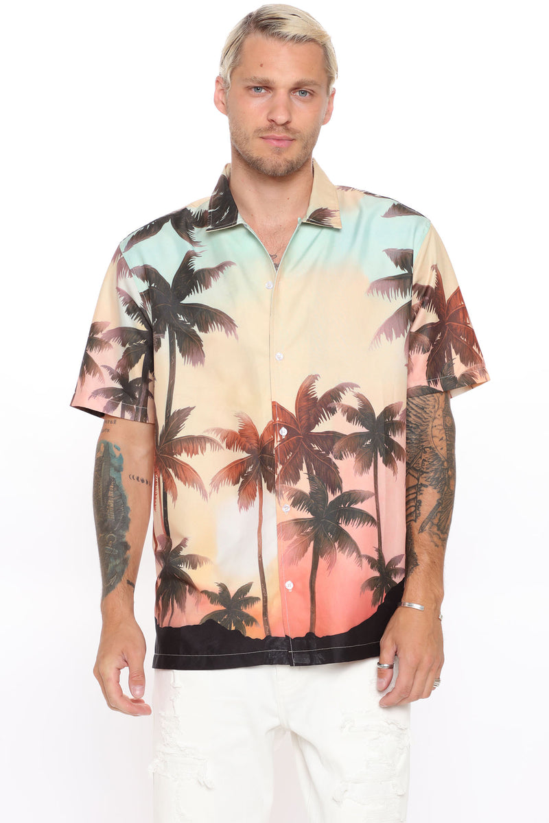 Cameron Short Sleeve Woven Top - Multi Color | Fashion Nova, Mens ...