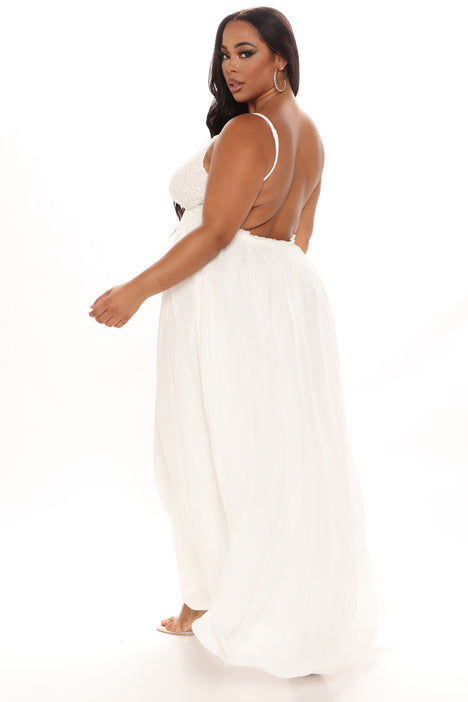 Ancient Rome Dress White