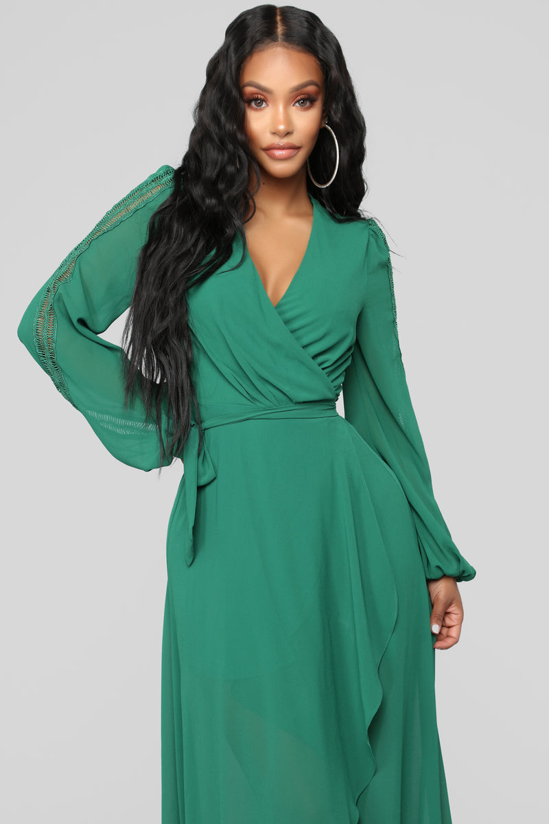 Soul Search High Low Dress - Hunter Green | Fashion Nova, Dresses ...