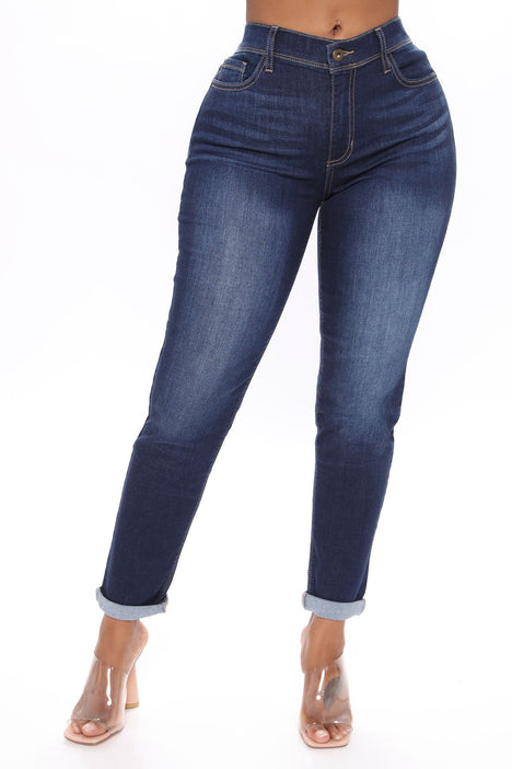 It Can All Be So Simple Skinny Jeans Dark Denim Fashion Nova