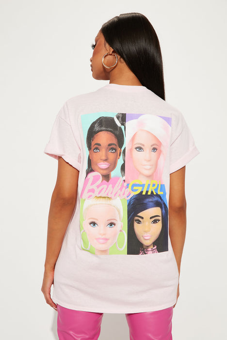 Plus size pink barbie shirt discount