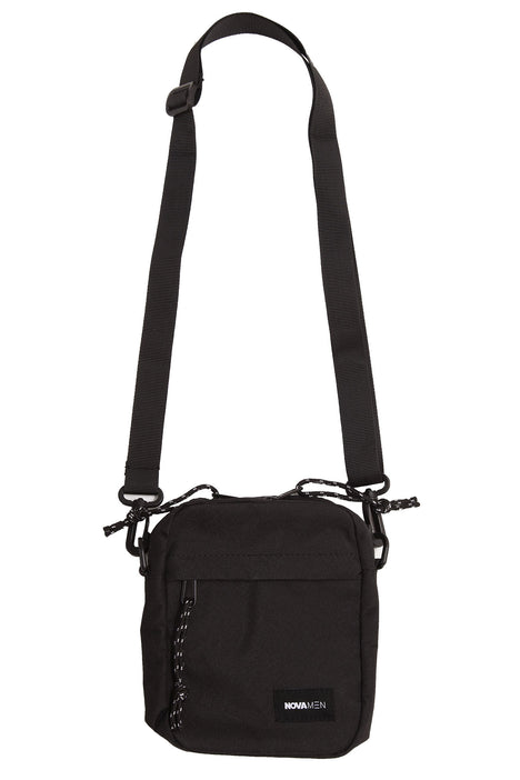 Men's Utility Crossbody Bag in Black/Olive by Fashion Nova