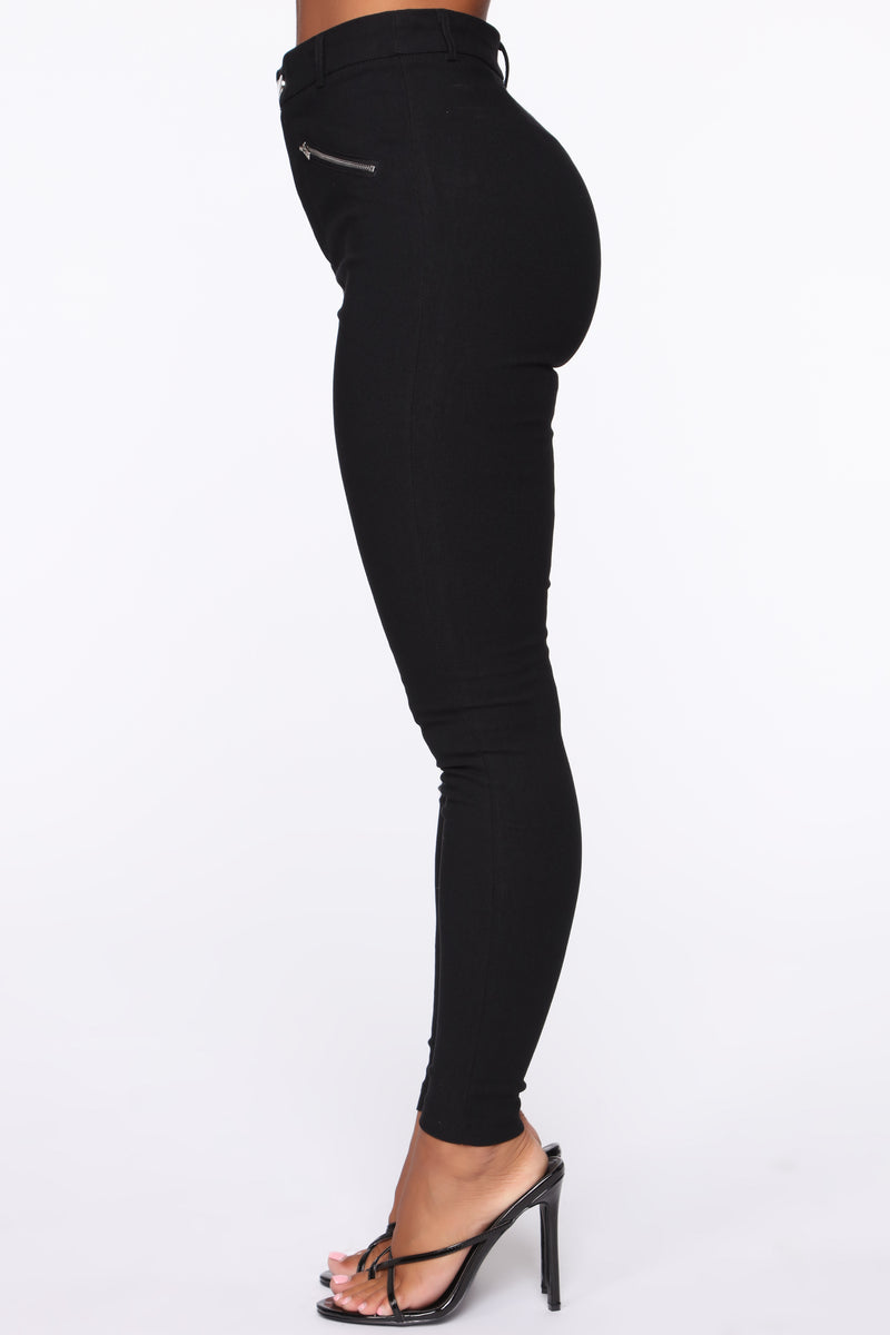 Modern Day High Rise Pants Black Fashion Nova, Pants Fashion Nova